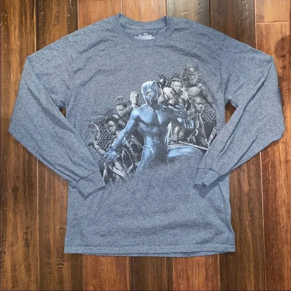 Marvel Black Panther Long Sleeved Shirt